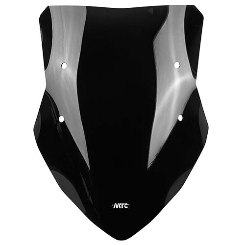 PARABRISA HONDA CB190R (NEGRO) CON SOPORTES 3MM MTC (NAC)