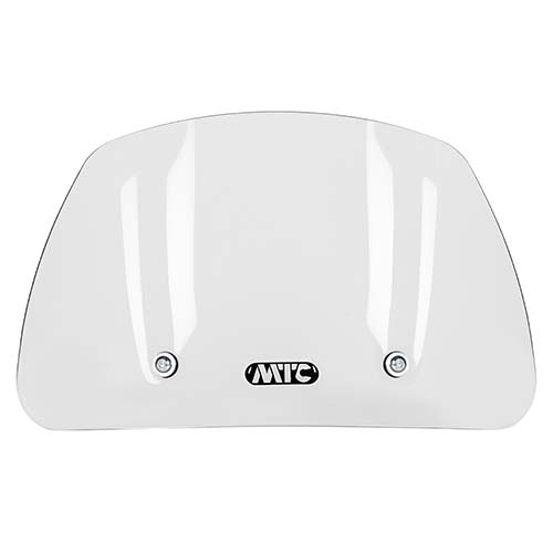 DEFLECTOR DE PARABRISAS TRANSPARENTE UNIVERSAL CON SOPORTE EDGE PRO MTC (NAC)