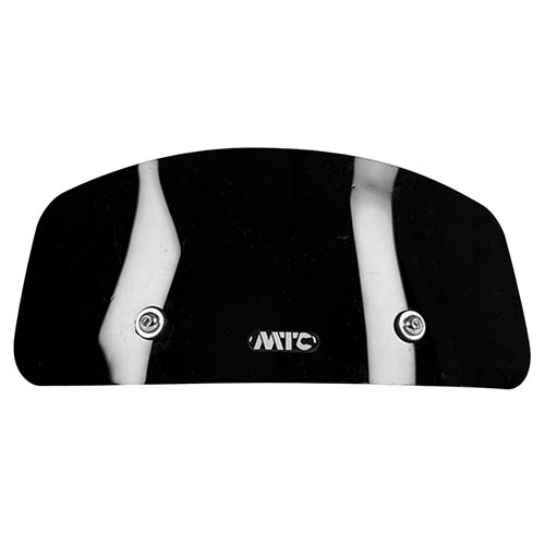 DEFLECTOR DE PARABRISAS NEGRO UNIVERSAL CON SOPORTE EDGE MTC (NAC)