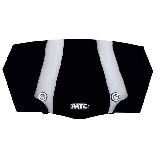 DEFLECTOR DE PARABRISAS NEGRO UNIVERSAL CON SOPORTE PHANTOM MTC (NAC)