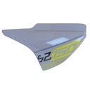 CACHA LATERAL MOTOMEL NEW S2 150 TUBULAR LADO IZQUIERDO GRIS OEM