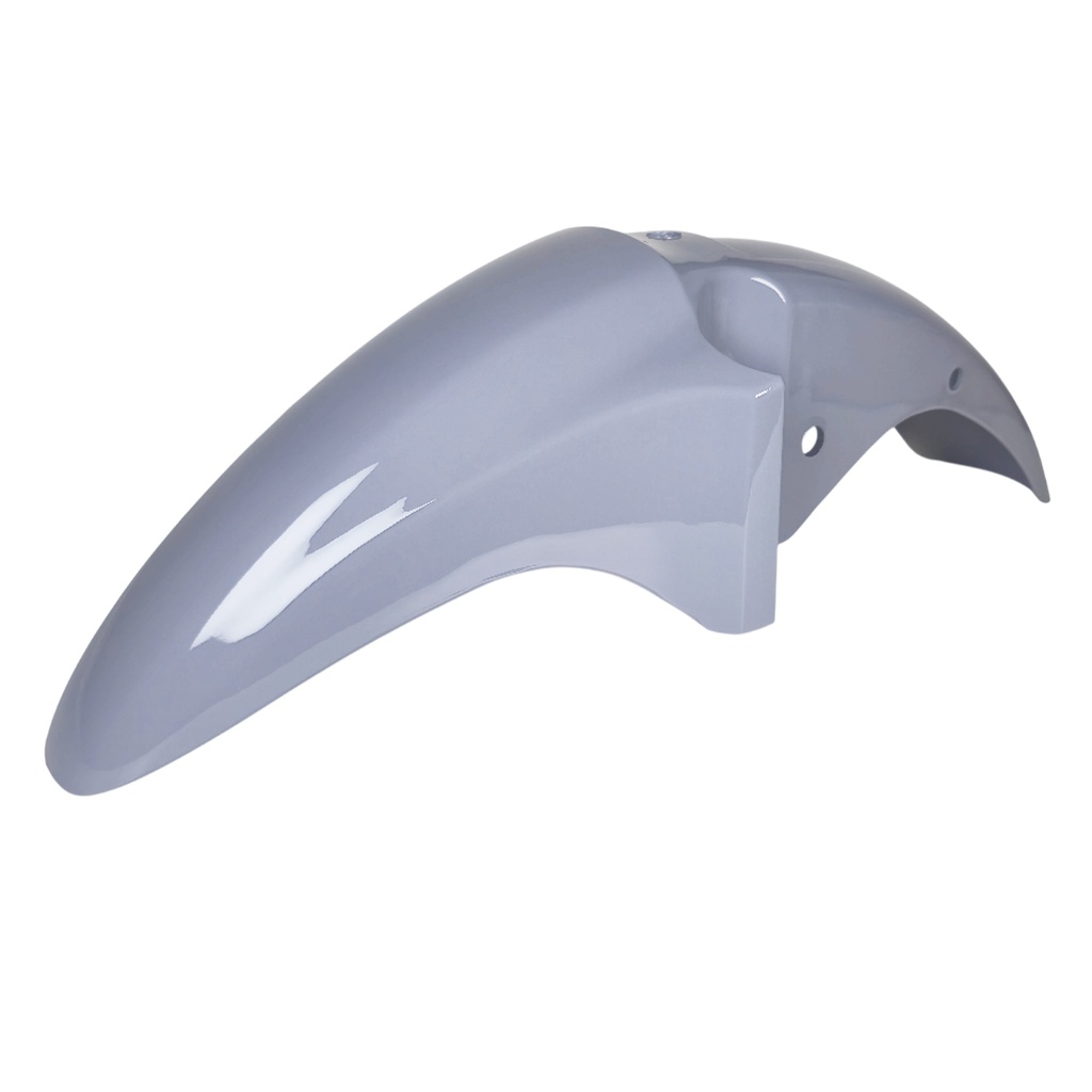 GUARDABARRO DEL. MOTOMEL NEW S2 TUBULAR GRIS OEM