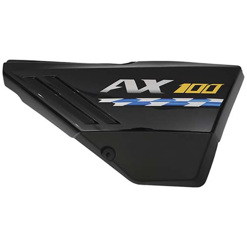 CACHA LATERAL SUZUKI AX100 NEGRO LADO DERECHO MTC