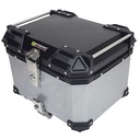 TOP CASE PORTAEQUIPAJE MEDIANO 45L 43,5X35,5X32 ALUMINIO (PLATEADO) STD