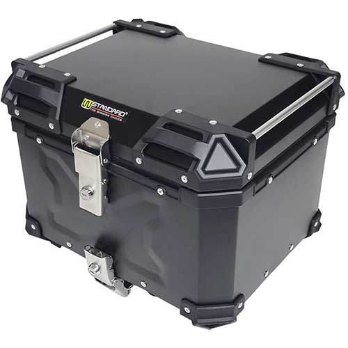 TOP CASE MEDIANO 45L 43,5X35,5X32 ALUMINIO (NEGRO) STD