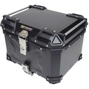 TOP CASE PORTAEQUIPAJE MEDIANO 45L 43,5X35,5X32 ALUMINIO (NEGRO) STD