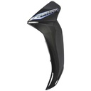 CUBRE PIERNA EXTERIOR YAMAHA NEW CRYPTON 110 NEGRO LADO IZQUIERDO (C/CALCO) MTC