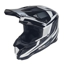 CASCO JUST1 J40 SPEED BLACK/WHITE GLOSS L
