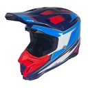 CASCO JUST1 J40 SPEED RED/WHITE/BLUE GLOSS S
