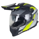 CASCO JUST1 J34 PRO GLOBE FLUO YELLOW/BLACK MATT M