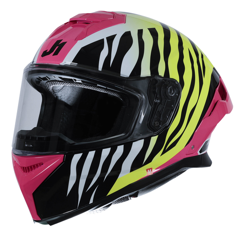 CASCO JUST1 J-STR TIGER RED/YELLOW/BLACK GLOSS XL