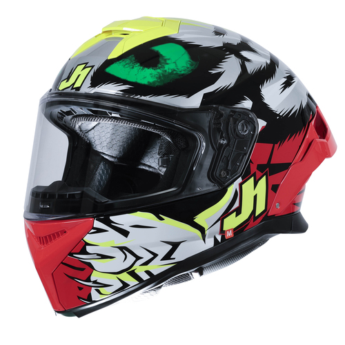 CASCO JUST1 J-STR DEMONIC RED/YELLOW/BLACK GLOSS XXL