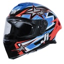 CASCO JUST1 J-STR ASTRO RED/BLUE/BLACK GLOSS L
