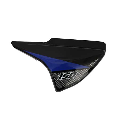 CACHA LATERAL MOTOMEL S2 150 AZUL/BLANCO LADO IZQUIERDO MTC