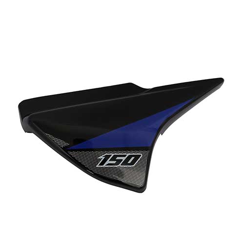 CACHA LATERAL MOTOMEL S2 150 AZUL/BLANCO LADO DERECHO MTC