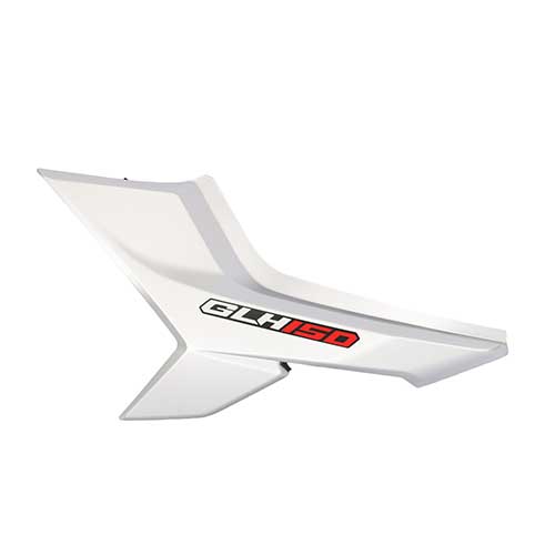 CACHA LATERAL HONDA GLH150 GAUCHA (2023) GRIS LADO IZQUIERDO MTC