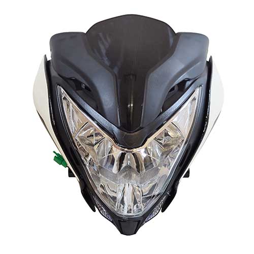 FAROL DEL. (OPTICA) COMPLETO BAJAJ ROUSER NS200 BLANCO FONGROUND