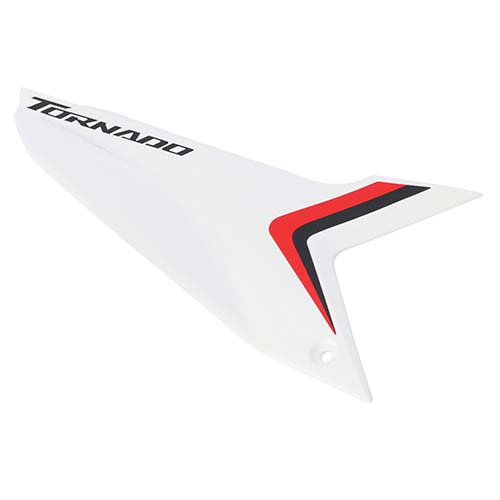 CACHA BAJO ASIENTO HONDA XR300L TORNADO (2025+) BLANCO LADO DERECHO MTC