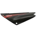 CACHA LATERAL YAMAHA XTZ 125 NEGRO LADO IZQUIERDO (CON CALCO) MTC