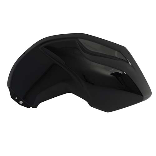 CACHA TANQUE YAMAHA FZ16 NEGRO LADO DERECHO MTC