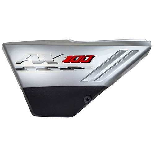 CACHA LATERAL SUZUKI AX100 GRIS LADO IZQUIERDO MTC