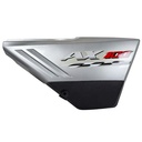 CACHA LATERAL SUZUKI AX100 GRIS LADO DERECHO MTC