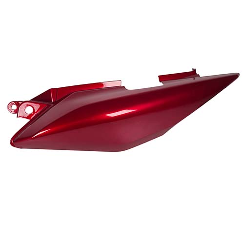 CACHA BAJO ASIENTO  YAMAHA SZ150 RR ROJO LADO IZQUIERDO MTC