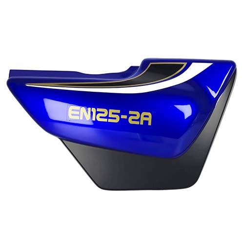 CACHA LATERAL SUZUKI EN125 HU 2A AZUL LADO DERECHO MTC