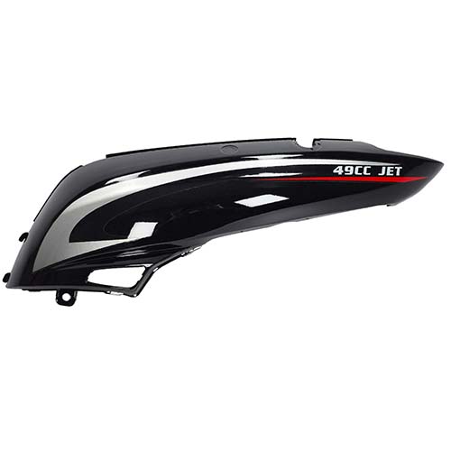 CACHA BAJO ASIENTO CORVEN ENERGY 110S NEGRO LADO IZQUIERDO MTC