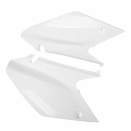 [C80050] CACHA BAJO ASIENTO HONDA XR250 TORNADO BLANCO (JGO) MTC