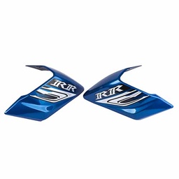 [C80164] CACHA TANQUE EXTERNA YAMAHA SZ150 RR AZUL (JGO) MTC