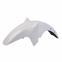 [MTC1458] GUARDABARRO DEL. YAMAHA YBR 125 ED FACTOR BLANCO + SOPORTE MTC