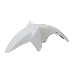 [MTC1458] GUARDABARRO DEL. YAMAHA YBR 125 ED FACTOR BLANCO + SOPORTE MTC