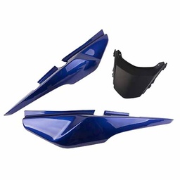 [MTC1471] CACHA BAJO ASIENTO + UNION COLIN H. CG150 NEW TITAN AZUL (3PCS) MTC