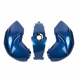 [C80459] CACHA TANQUE + CACHA CENTRAL YAMAHA FZ16 CELESTE (3PCS) MTC