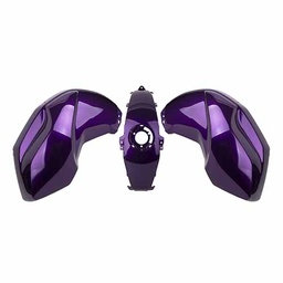 [C80461] CACHA TANQUE + CACHA CENTRAL YAMAHA FZ16 VIOLETA (3PCS) MTC