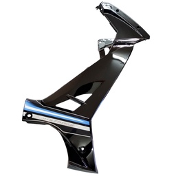 [MTC0191R] CUBRE PIERNA INTERIOR YAMAHA NEW CRYPTON 110 NEGRO LADO DERECHO MTC