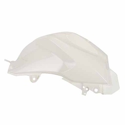 [C80866] CACHA LATERAL TANQUE SUZUKI GSX150 GIXXER BLANCO LADO DERECHO MTC