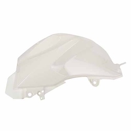 [C80873] CACHA LATERAL TANQUE SUZUKI GSX150 GIXXER BLANCO LADO IZQUIERDO MTC