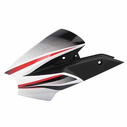 [C82600] CACHA TANQUE BAJAJ ROUSER 200 NS BLANCO LADO IZQUIERDO MTC