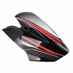 [C82601] CACHA TANQUE BAJAJ ROUSER 200 NS NEGRO LADO DERECHO MTC