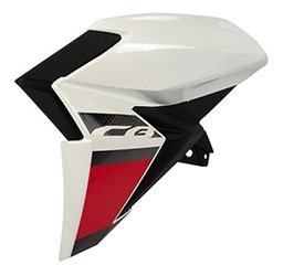 [C82606] CACHA TANQUE HONDA CB250 TWISTER BLANCO LADO IZQUIERDO MTC