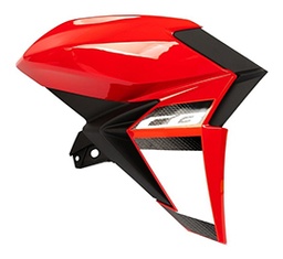 [C82609] CACHA TANQUE HONDA CB250 TWISTER ROJO LADO DERECHO MTC