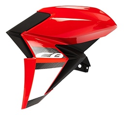 [C82610] CACHA TANQUE HONDA CB250 TWISTER ROJO LADO IZQUIERDO MTC