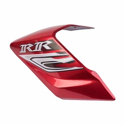 [C82640] CACHA TANQUE EXTERNA YAMAHA SZ150 RR ROJA LADO IZQUIERDO MTC