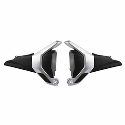 [C82819] CACHA LATERAL YAMAHA FZ-S NEGRO/CROMADO (JGO) MTC