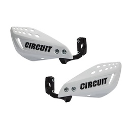 [CIR131] CUBRE MANO VECTOR BLANCO/NEGRO (JGO) CIRCUIT PM061-221