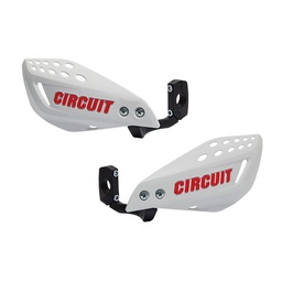 [CIR135] CUBRE MANO VECTOR BLANCO/ROJO FLUO (JGO) CIRCUIT PM061-22A