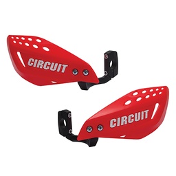 [CIR141] CUBRE MANO VECTOR ROJO FLUO/BLANCO (JGO) CIRCUIT PM061-2A2