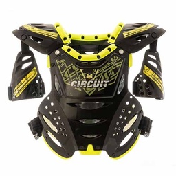 [CIR197] PECHERA CIRCUIT ADULTO PP/PP NEGRO/AMARILLO FLUOR (PR004-E01) CIRCUIT EXCLU